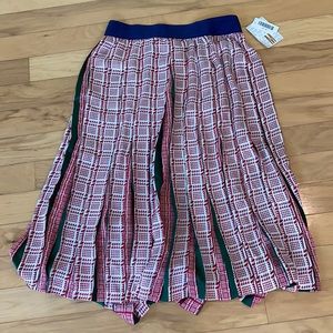 NWT Lularoe Elegant Jill. Beautiful pleated skirt